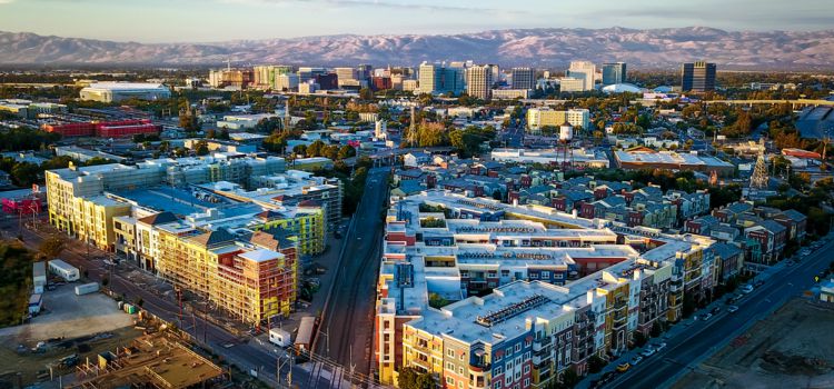 The San Jose skyline